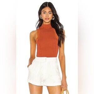 Free People | Lace Trim Sleeveless Top | NWT!